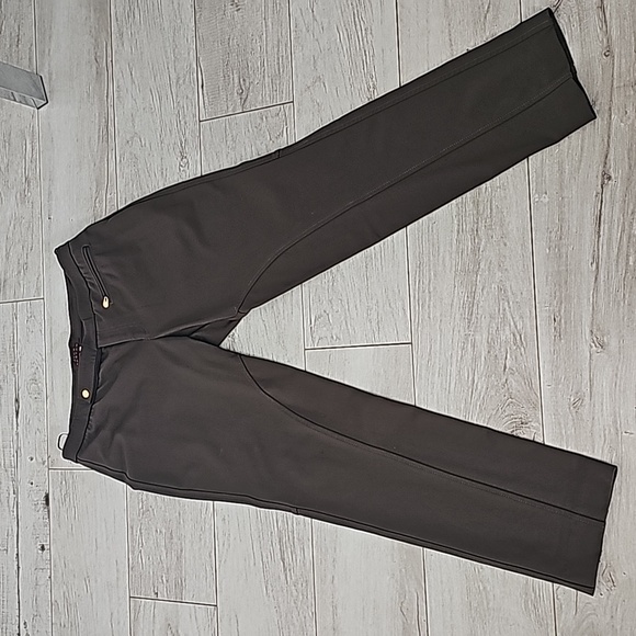 Pink Tartan Olive Pants Sz 12 - Picture 5 of 8